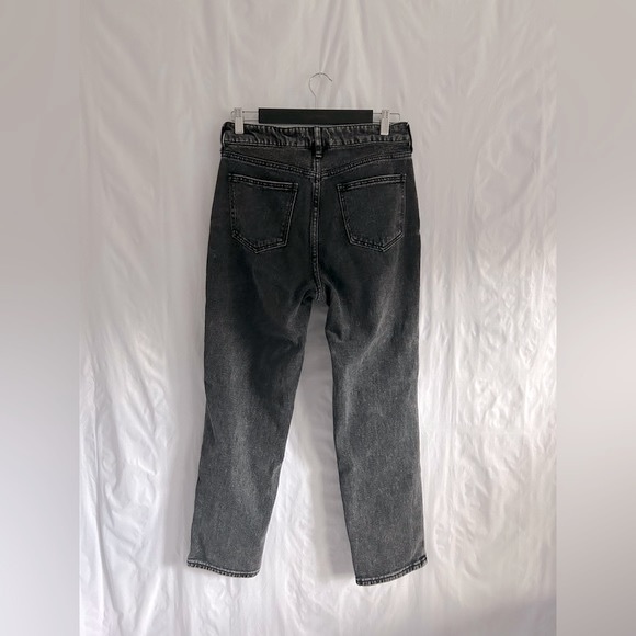 PacSun Black Mom Jeans Relaxed Fit Tapered Leg High Rise Size 27 - Picture 8 of 12